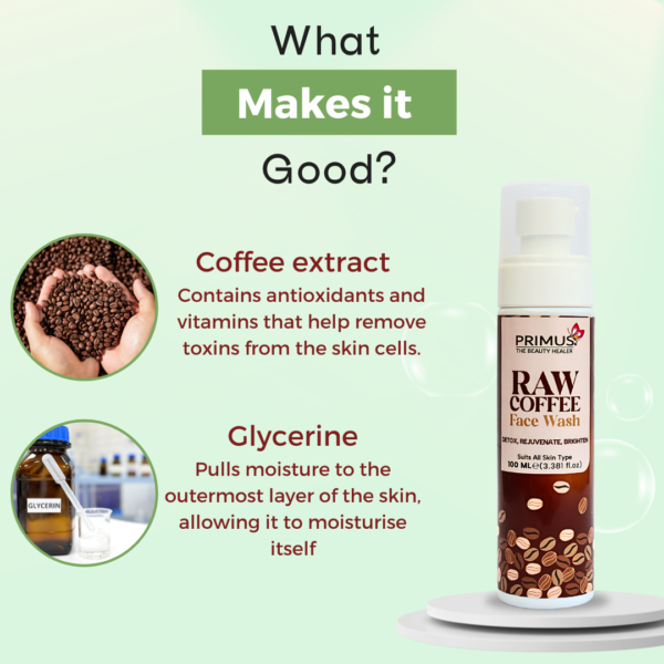 Primus Raw Coffee Face Wash