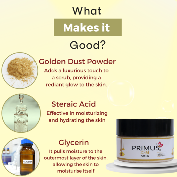 Primus Gold Scrub 200 gram