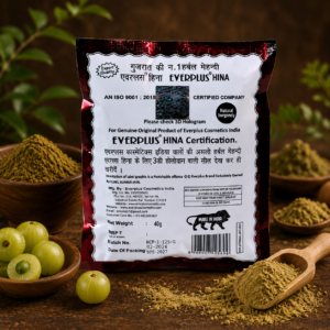 Everplus Natural Burgundy Hina Powder (pack of 10) / 10 x 40 Grams