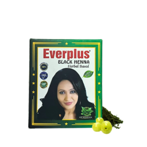 Everplus Black Henna Hair Color (6x10 Grams)