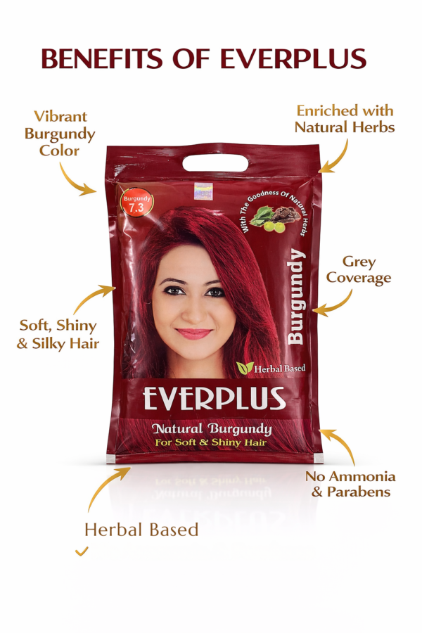 Everplus Burgundy Henna Powder