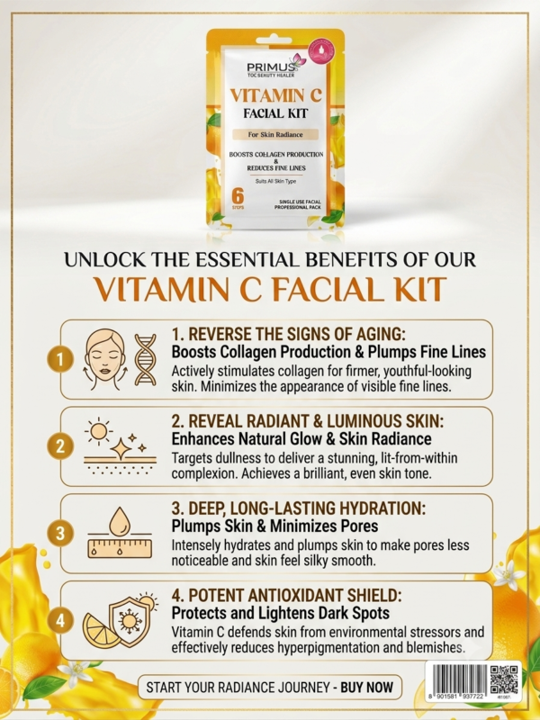 Primus Vitamin C Facial Kit (43gm)