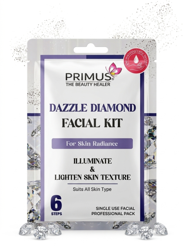 front diamond kit Primus Dazzle Diamond Facial Kit (43gm)