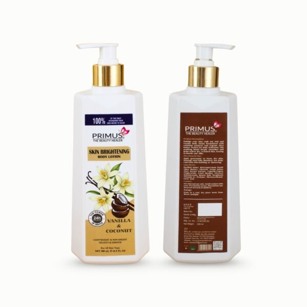 Body Lotion with vanilla & Coconut