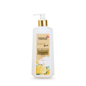Primus 24K Gold Cleansing Milk – Luxurious Gold Infused Gentle Cleanser 500 ML