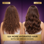 Conditioner for hair before & After