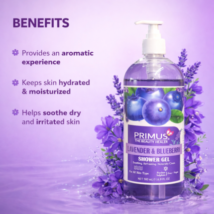 Lavender Shower Gel benefit