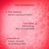 Watermelon shower gel Texture