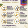 Primus Moroccan Anti Hair Fall Keratin Hair Spa Cream – Deep Nourishing Hair Mask for Smooth, Frizz-Free & Strong Hair (800gm)