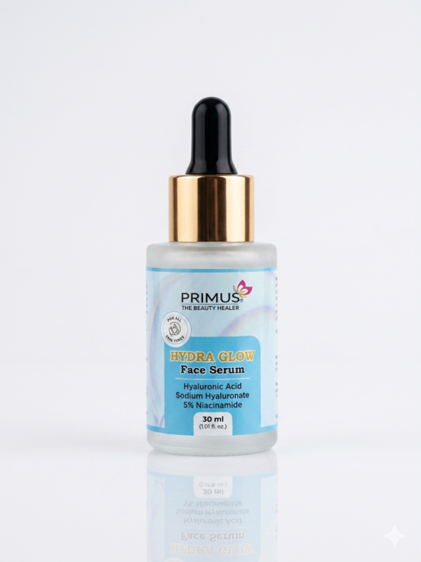 Primus Hydra Glow Face Serum – Hydrating & Radiance Boosting Face Serum (30ml)