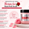 Primus Rosario Mani-Pedi Scrub (400gm) – Salon-Style Hand & Foot Care Scrub for Smooth, Refreshed Skin