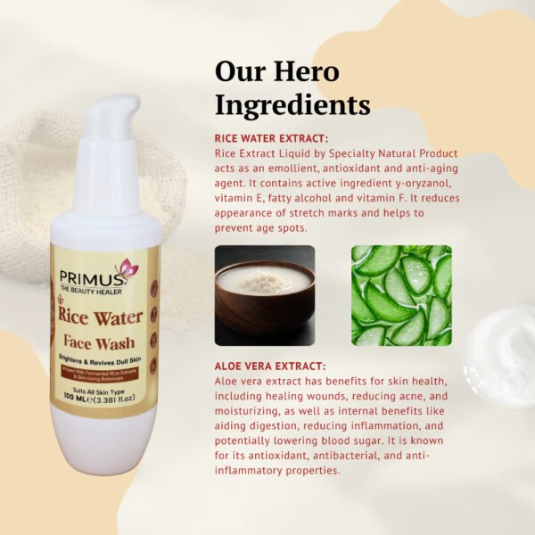 Rice Water Face Wash