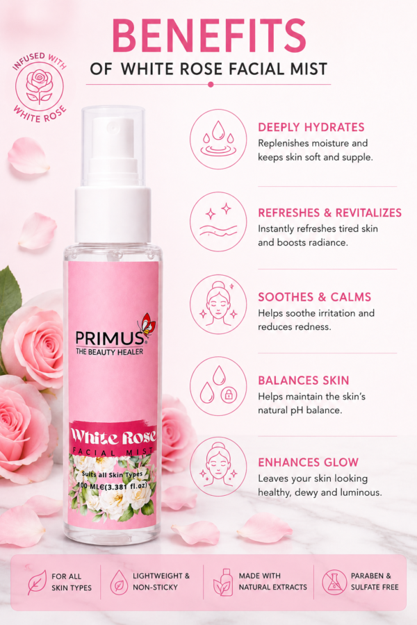 White Rose Facial Mist