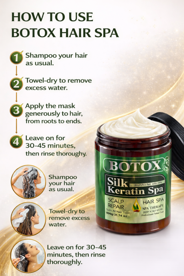 Botox Silk Keratin Hair Spa