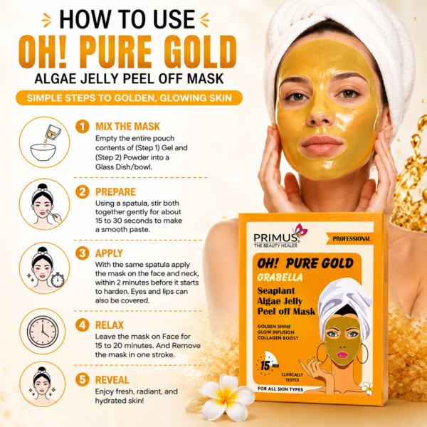 5E73CB1B-F198-4B67-9F93-CC8985F5C775 Primus Pure Gold Algae Jelly Peel Off Mask | Luxury Gold Hydro jelly Face Mask (125g)