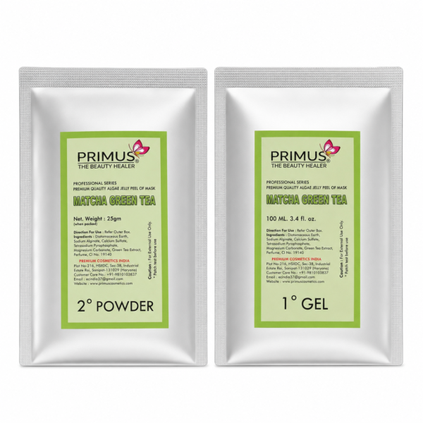 88C4A11C-5EFC-4732-BE52-E5B0BF7462D7 Primus Matcha Green Tea Algae Jelly Peel Off Mask | Detox & Acne Care Hydro jelly Face Mask (125g)