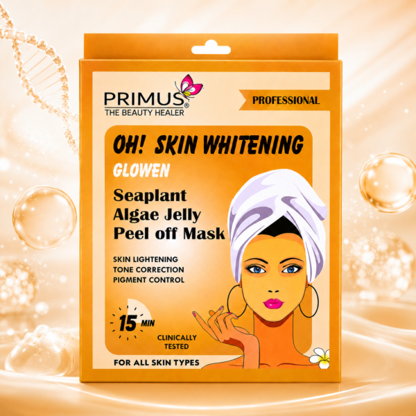 BF3D9DC5-2CD7-42AF-B5DE-28D3F71FEEB3 Primus Skin Whitening Algae Jelly Peel Off Mask | Brightening & Pigmentation Care Hydro jelly Face Mask (125g)