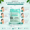 ChatGPT Image Jul 1, 2026, 01_00_03 PM Primus Korean Glass 6-Step Facial Kit | Instant Brightness & Glass Skin Facial for All Skin Types (53gm)