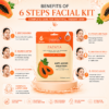 ChatGPT Image Jul 1, 2026, 12_57_10 PM Primus Papaya 6-Step Facial Kit | Brightening Facial Kit for Glowing & Radiant Skin (53gm)