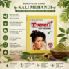 Everest Kali Mehandi Natural Black Herbal Hair Color Powder| Henna Hair Color for Soft, Strong & Shiny Hair( Pack of 4 box -24pouches)