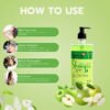 Primus green apple shampoo how to use Primus Green Apple Shampoo – Refreshing & Nourishing Shampoo for Soft, Shiny & Healthy Hair | For All Hair Types (1000ml)