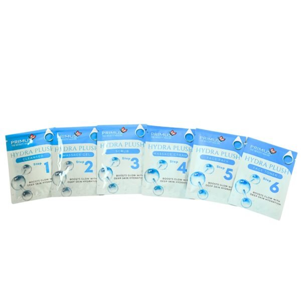 Primus hydra plush facial kit components Primus Hydra Plush 6-Step Facial Kit | Hydrating Facial Kit for Soft & Glowing Skin (53gm)