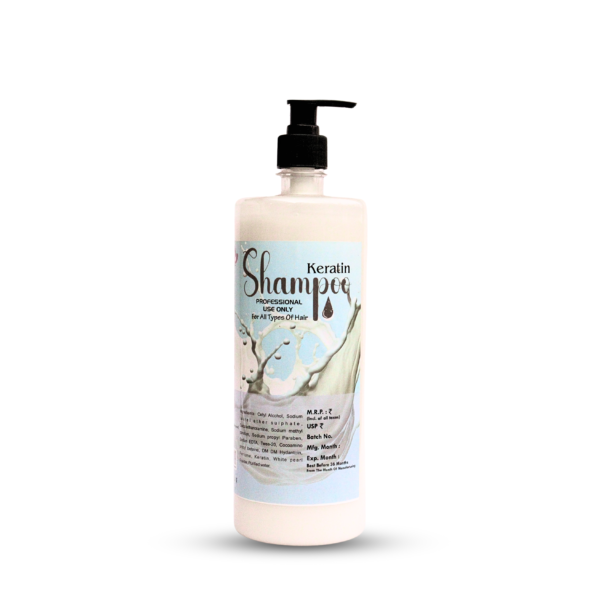 Primus Keratin Shampoo – Deep Repair & Smoothening Shampoo for Strong, Soft & Frizz-Free Hair | For All Hair Types (1000ml)