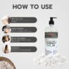 Primus protein shampoo how to use Primus White Protein Shampoo – Protein-Enriched Nourishing & Strengthening Shampoo for Soft, Smooth & Healthy Hair | For All Hair Types (1000ml)