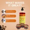 Primus Shikakai Shampoo – Herbal Nourishing & Strengthening Shampoo for Soft, Smooth & Healthy Hair | For All Hair Types (1000ml)